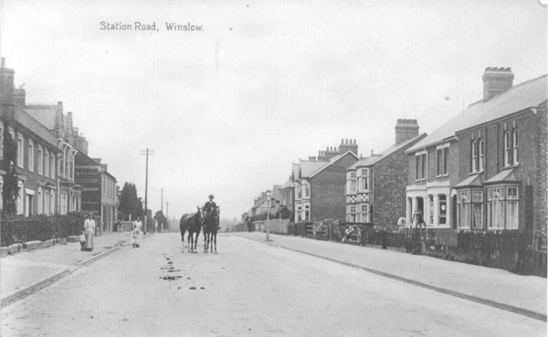 Station Road looking north-east c.1906